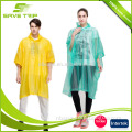 Universal Size womens men kids disposable waterproof yellow rain coat